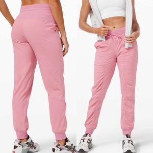 lululemon pink taupe dance studio joggers!